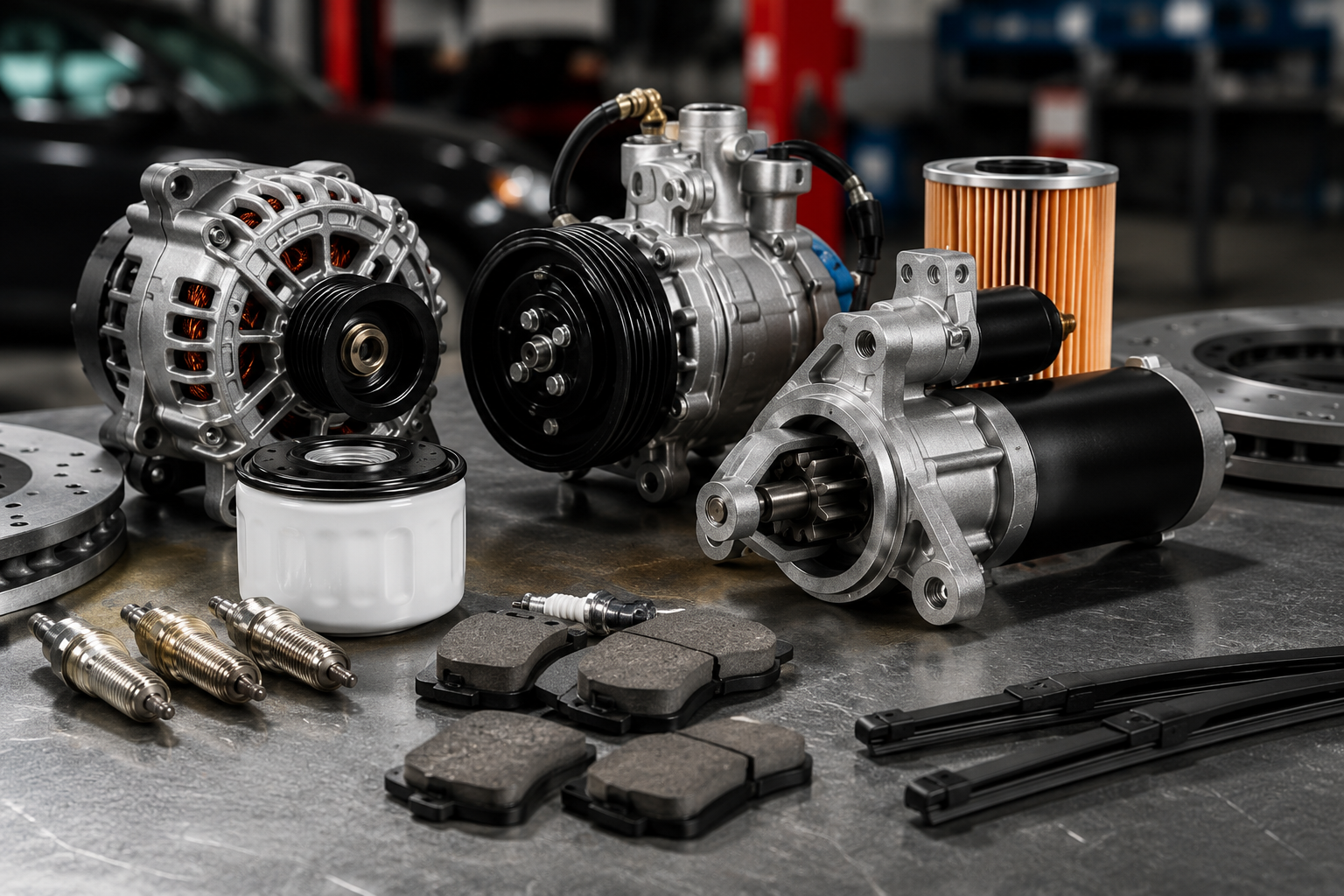 Auto parts and replacement components