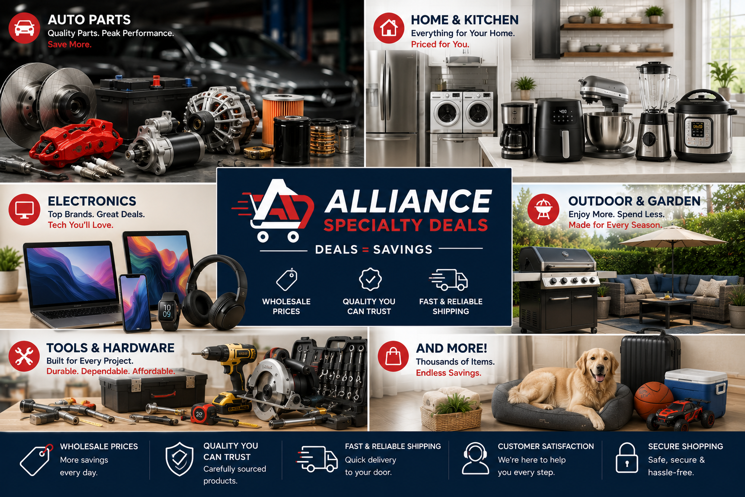 Outdoor, tools and everyday products