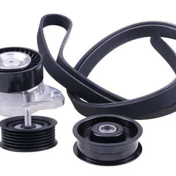 BLUESUNSOLAR Engine Drive Belt Tensioner Idler Pulley (For Mercedes Benz)