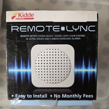 Kidde Remote Lync Smart Home Notification Smoke Fire Carbon Monoxide Monitor NEW